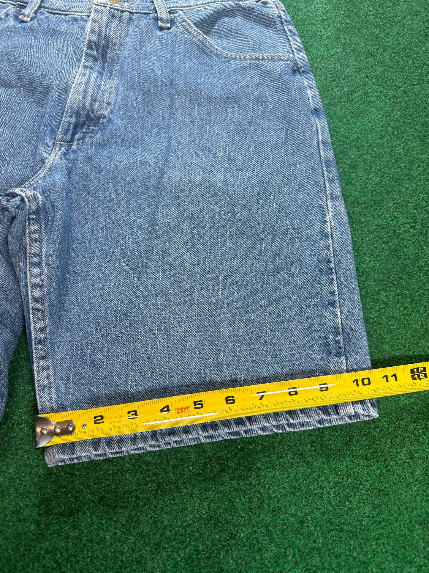Y2K Relaxed Fit Baggy Jorts Mens 34X11” Mens Denim Shorts