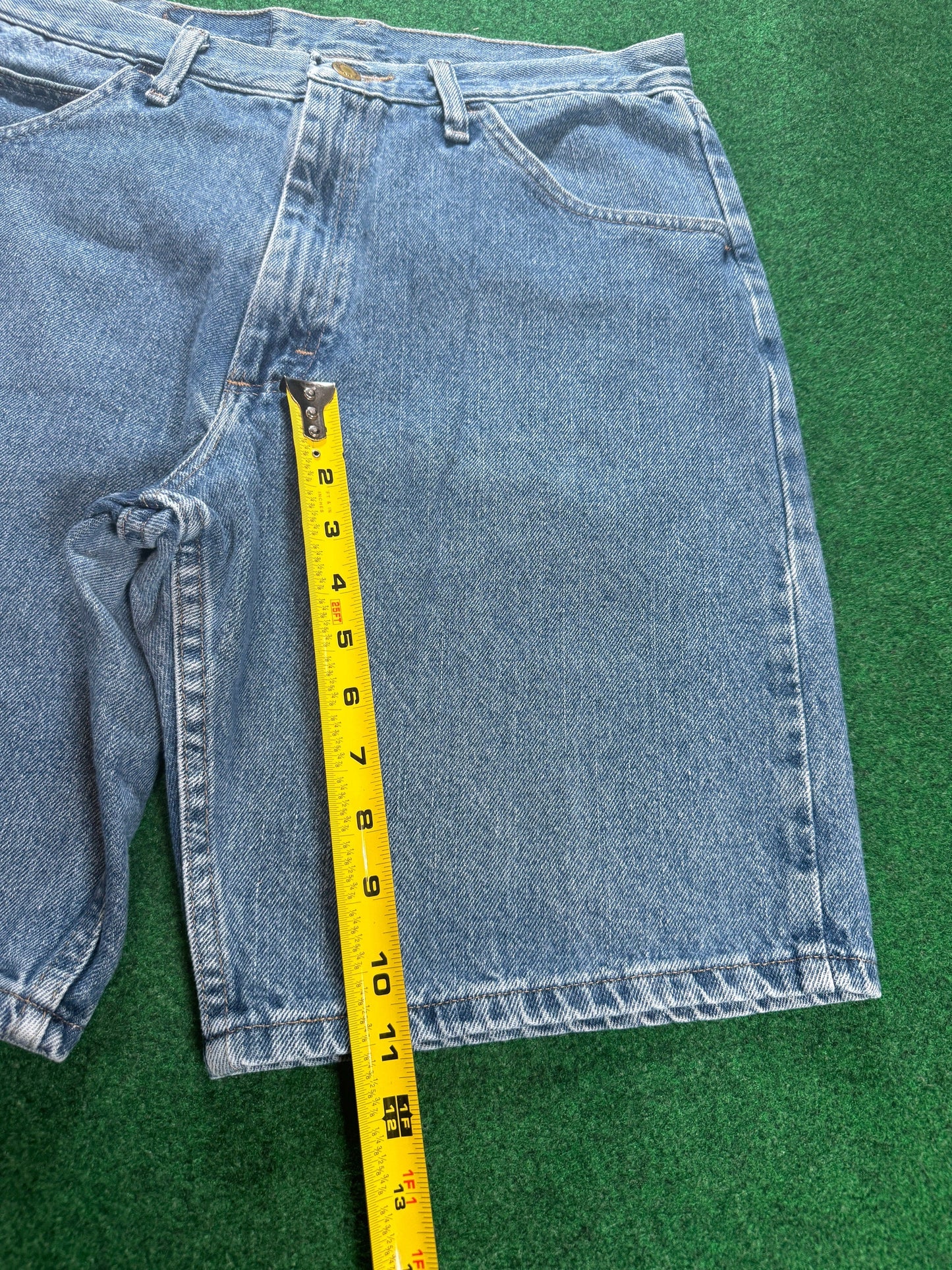 Y2K Relaxed Fit Baggy Jorts Mens 34X11” Mens Denim Shorts