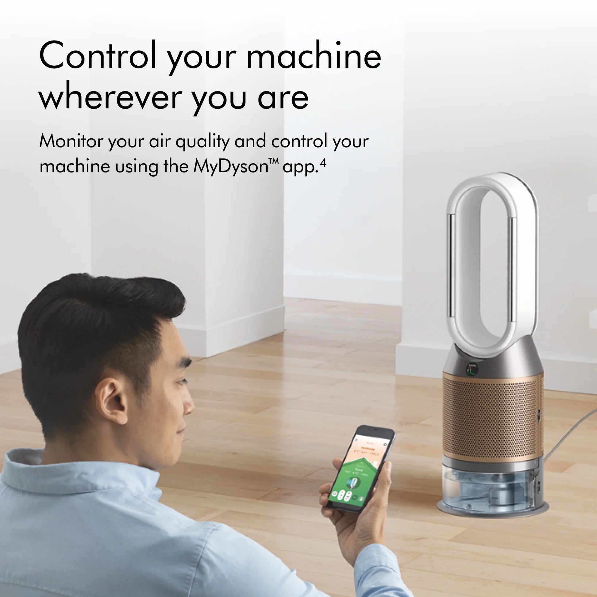 Purifier Humidify+Cool Formaldehyde™ PH04| White/Gold | New