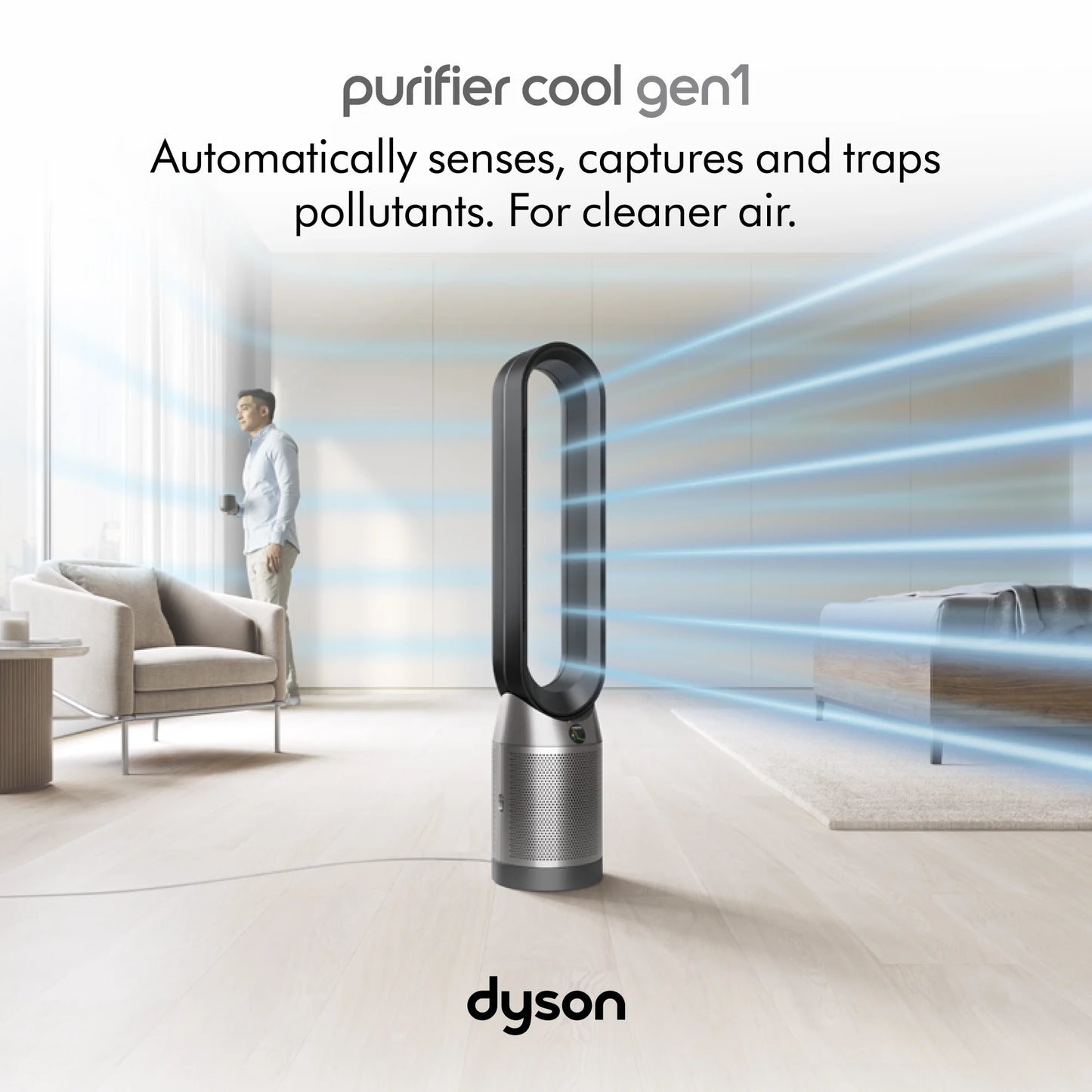Purifier Cool™ Fan Gen1 TP10 | Black/Nickel | New