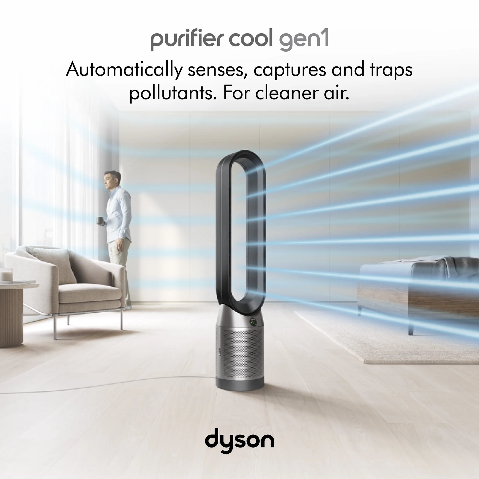 Purifier Cool™ Fan Gen1 TP10 | Black/Nickel | New