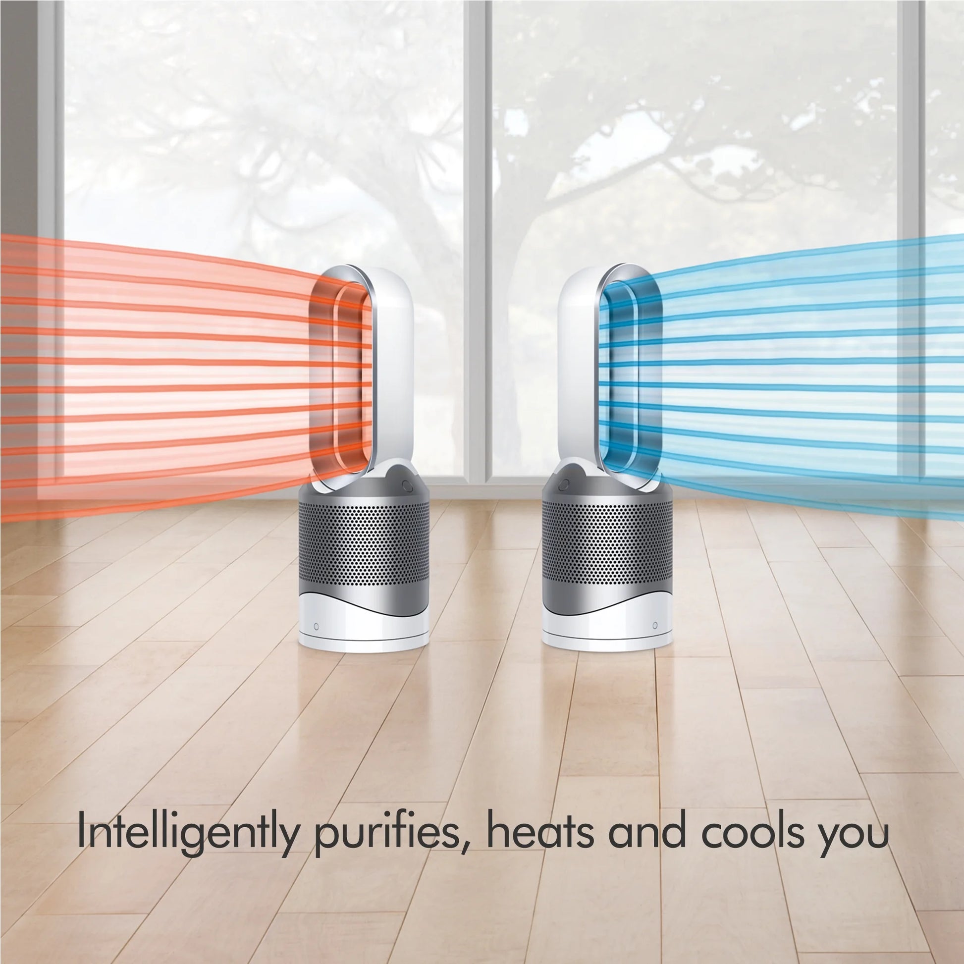 Pure Hot+Cool™ Purifying Heating Fan HP01 | White | New