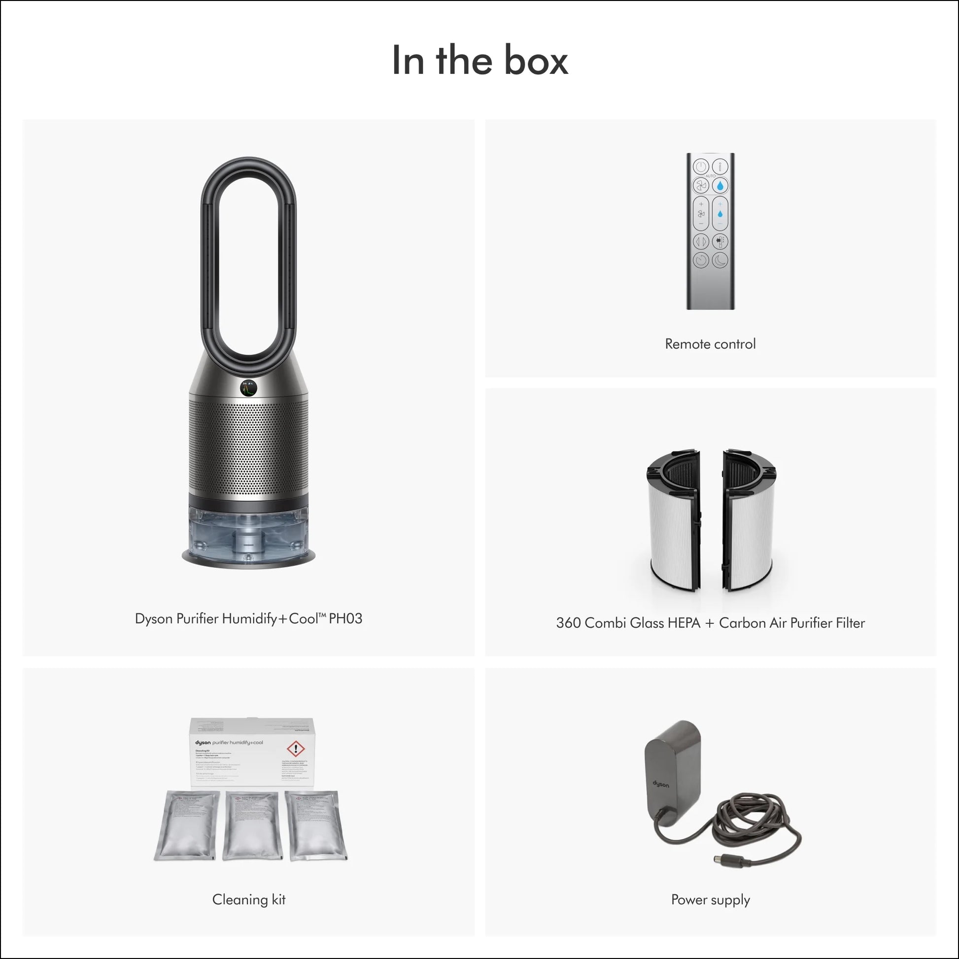 Purifier Humidify+Cool™ PH03 | Black | New