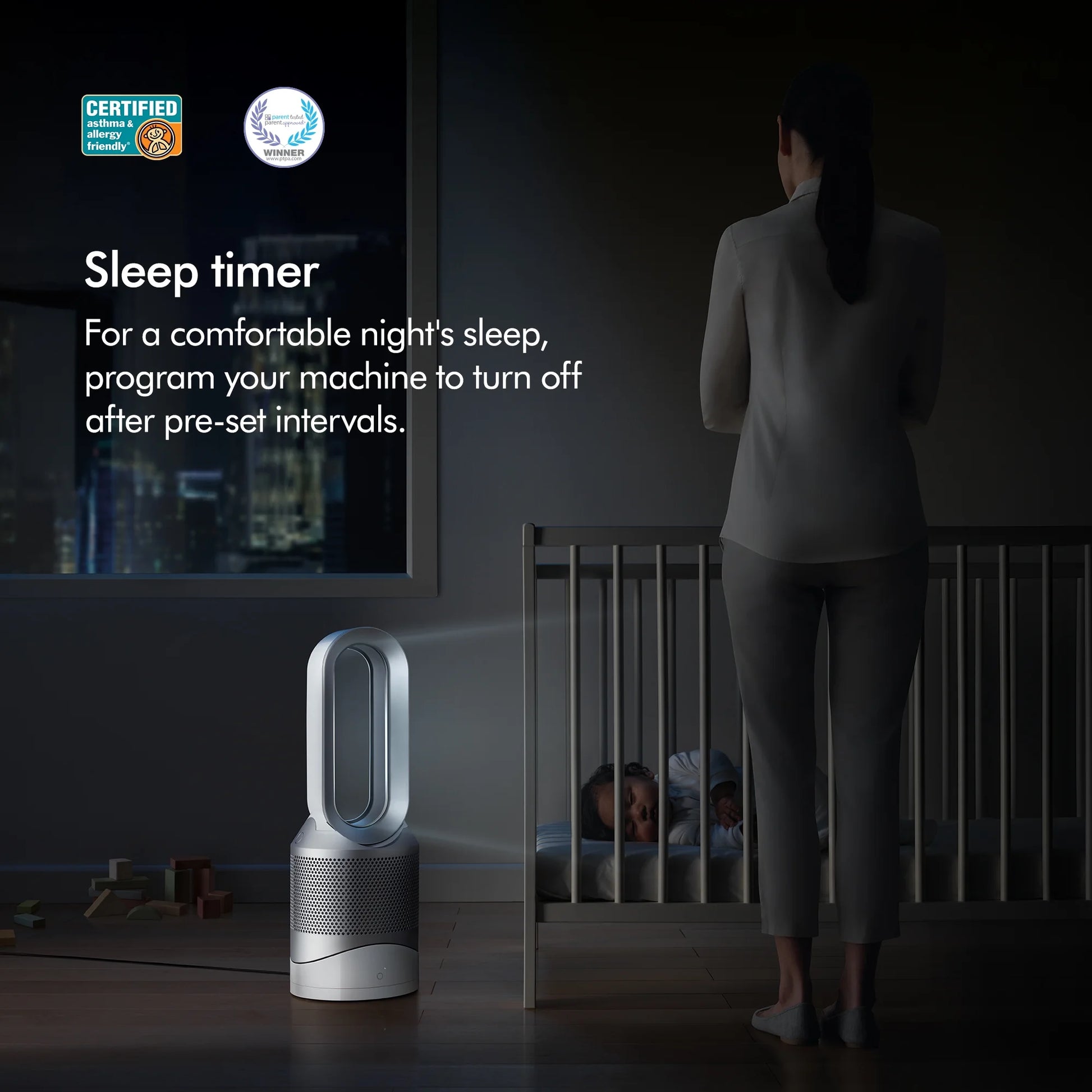 Pure Hot+Cool™ Purifying Heating Fan HP01 | White | New