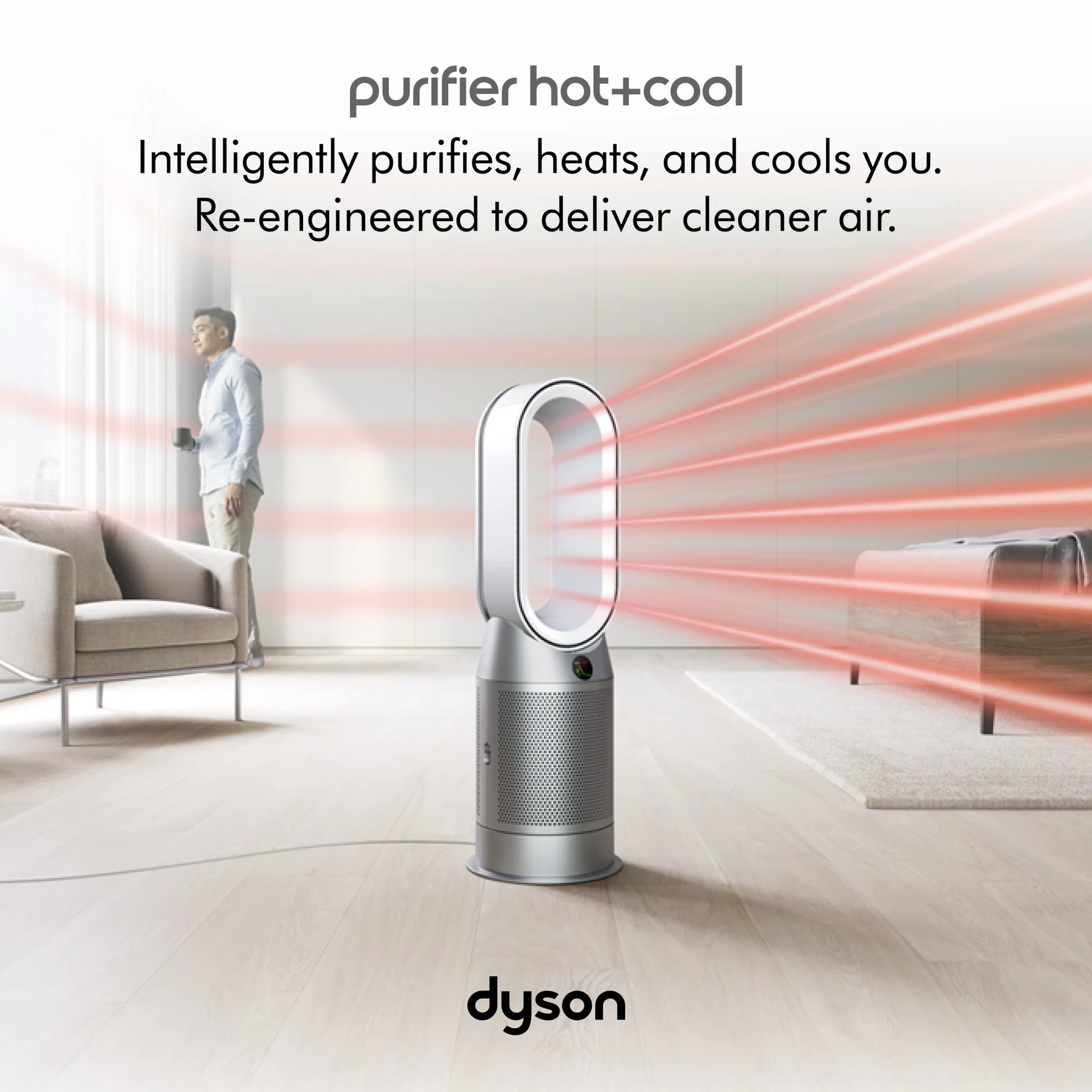 Purifier Hot + Cool™ Fan HP07 | Black/Nickel | New